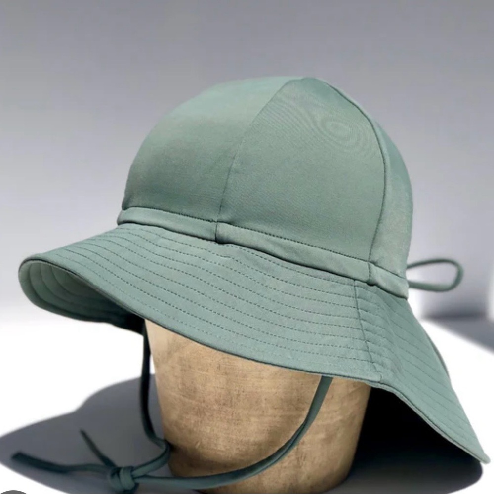 Kids Pink Sun Hat with Ties